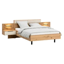 VALNATURA Bett Vana wildeichefarbig