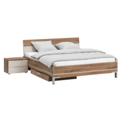 Moderano Bettkasten System One eichefarbig Best