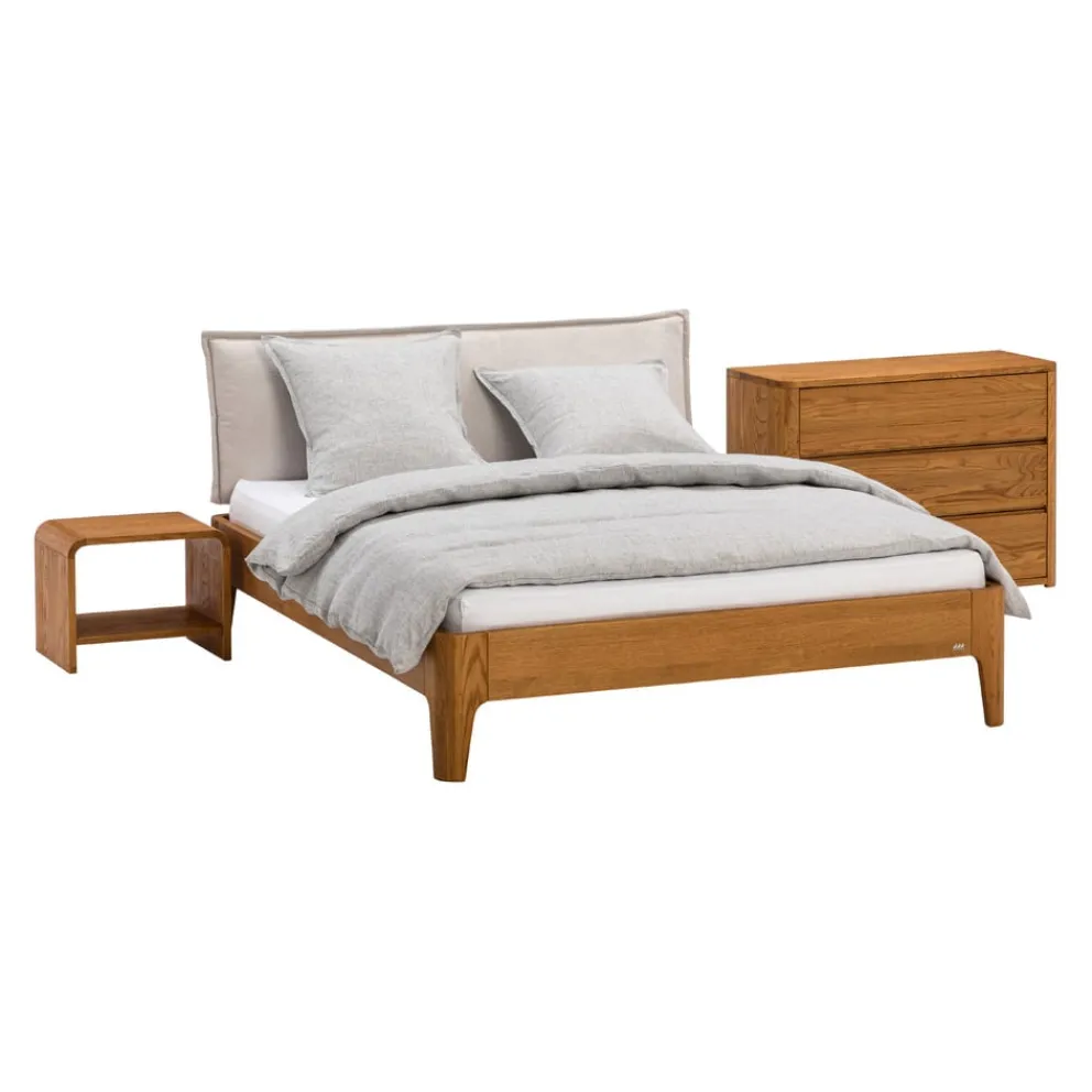 HASENA Bettrahmen Oak-Line-2 eichefarbig Best