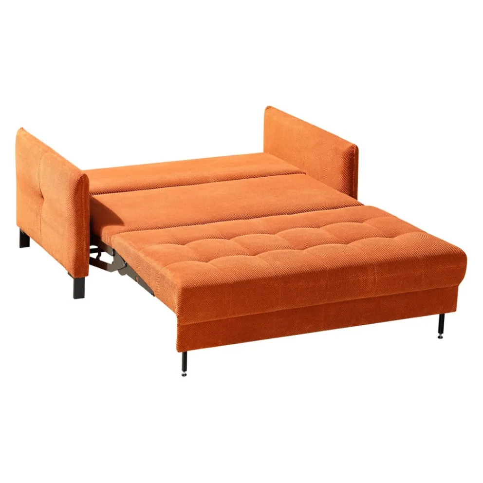 Novel Bettsofa Doro rostrot Outlet