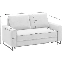 Johann Jakob Bettsofa Klara-1941 beige Hot