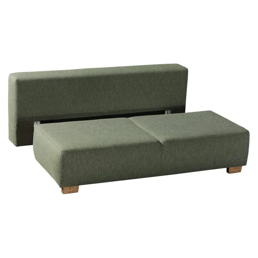 Novel Bettsofa Malika resedagrün New