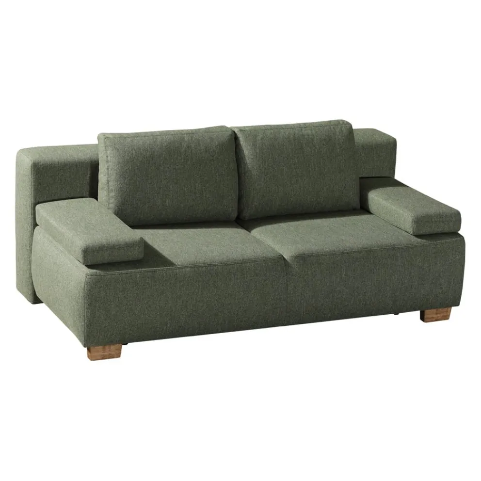 Novel Bettsofa Malika resedagrün New