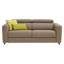 Dienne Bettsofa Modular hellbraun, off-white, zinkgelb Hot