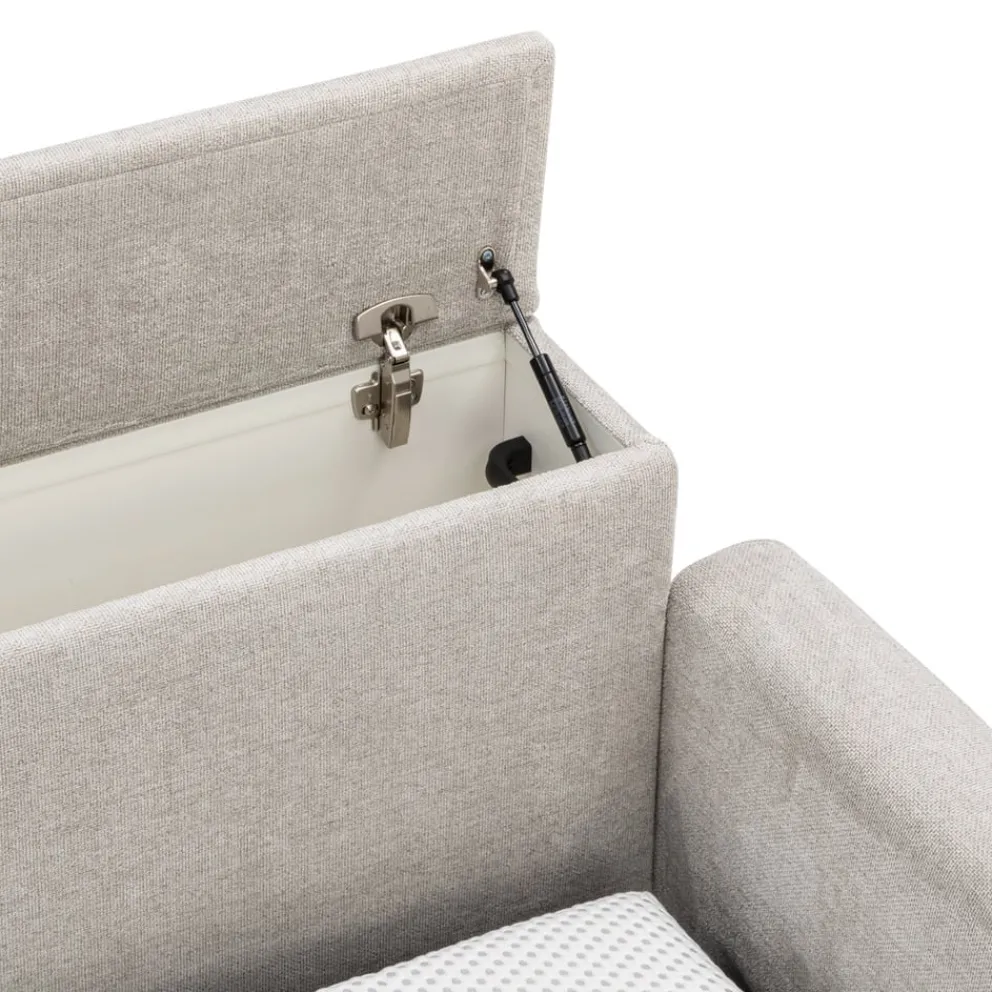 Dieter Knoll Bettsofa Punto crème Discount