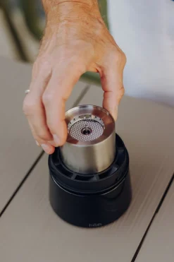 Höfats Bio-Burner SPIN 900 silber Hot