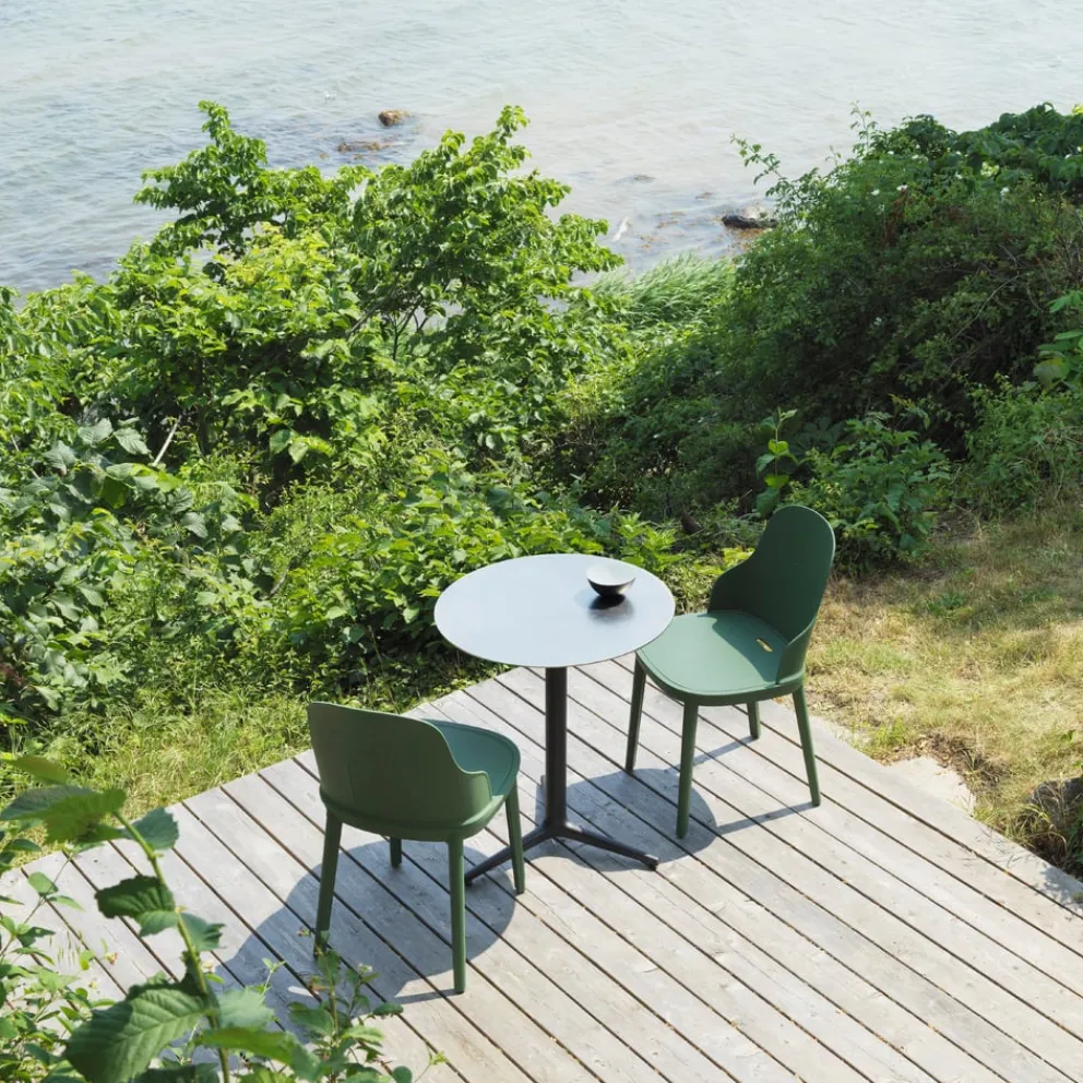 Normann Copenhagen Bistrotisch Allez braun, schwarz Discount