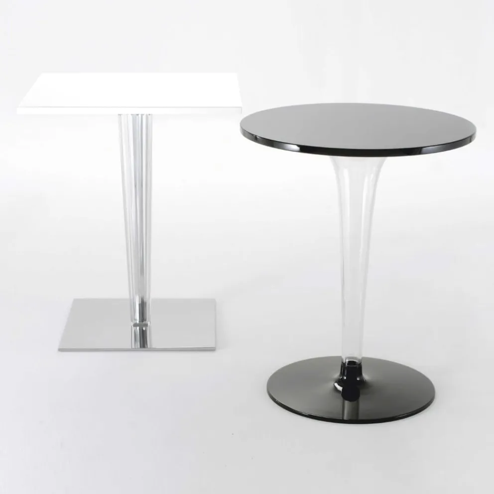 KARTELL Bistrotisch Top Top 2P / weissglänzend Sale