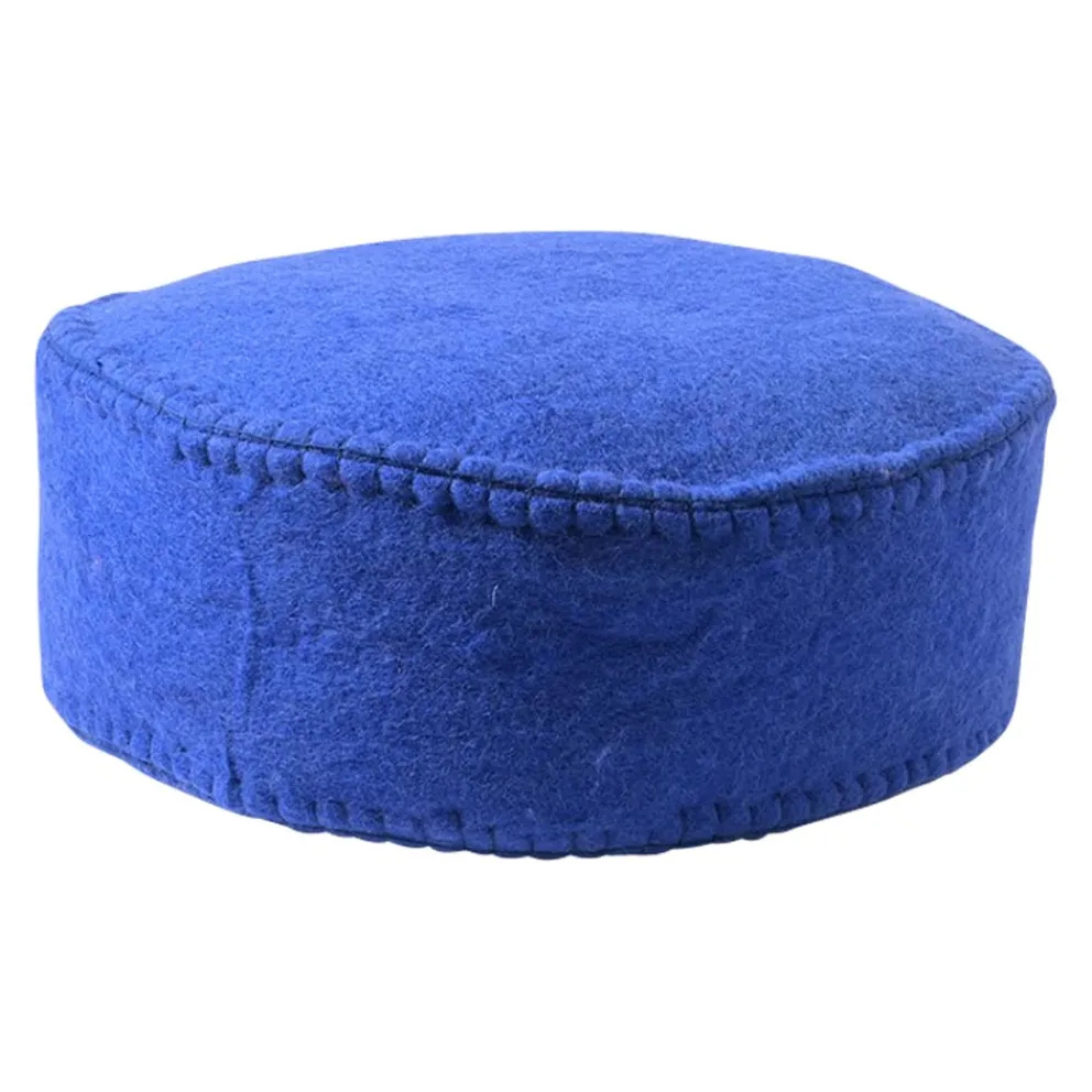 AVEVA Bodenkissen Dot blau
