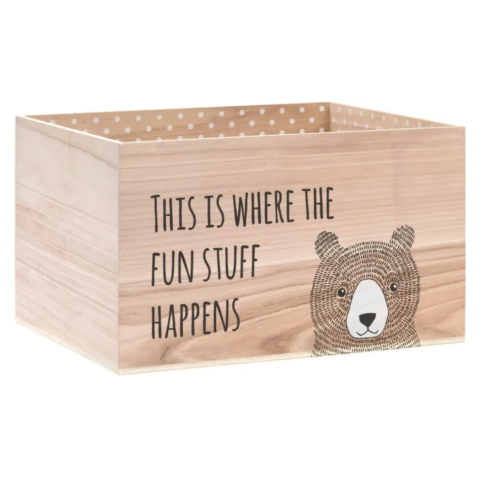 Bloomingville Box Storage hellbraun, schwarz Hot