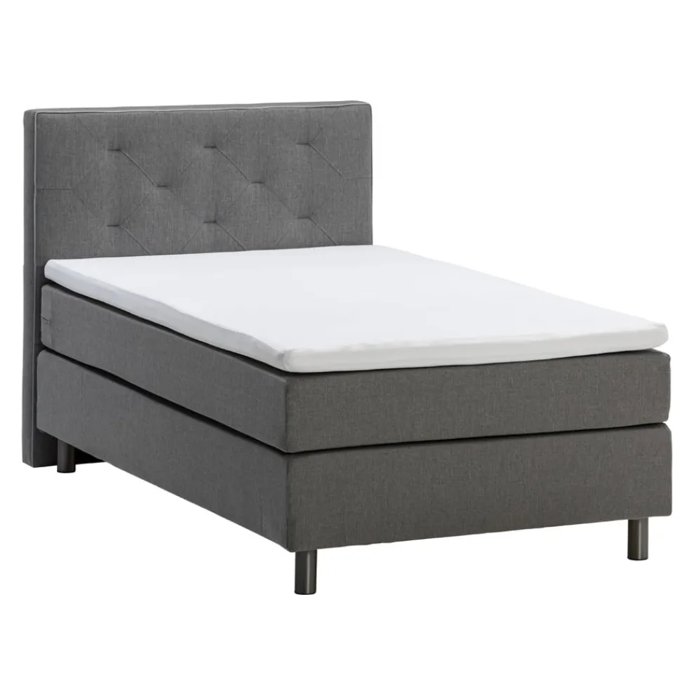 BYYU Boxspringbett Adriana-202 Inari Light Granit-91 New