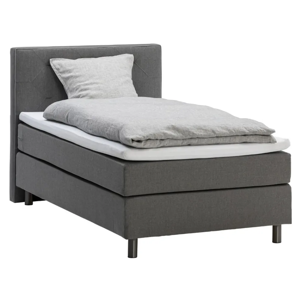 BYYU Boxspringbett Adriana-202 Inari Light Granit-91 New