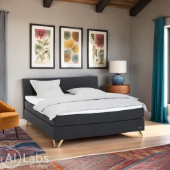 JENSEN Boxspringbett Ambassador-Continental Evening Anthacite 330 New