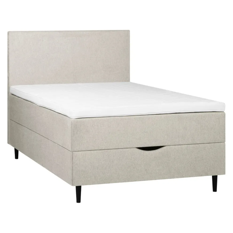 BYYU Boxspringbett Boxy Cream 1 Sale