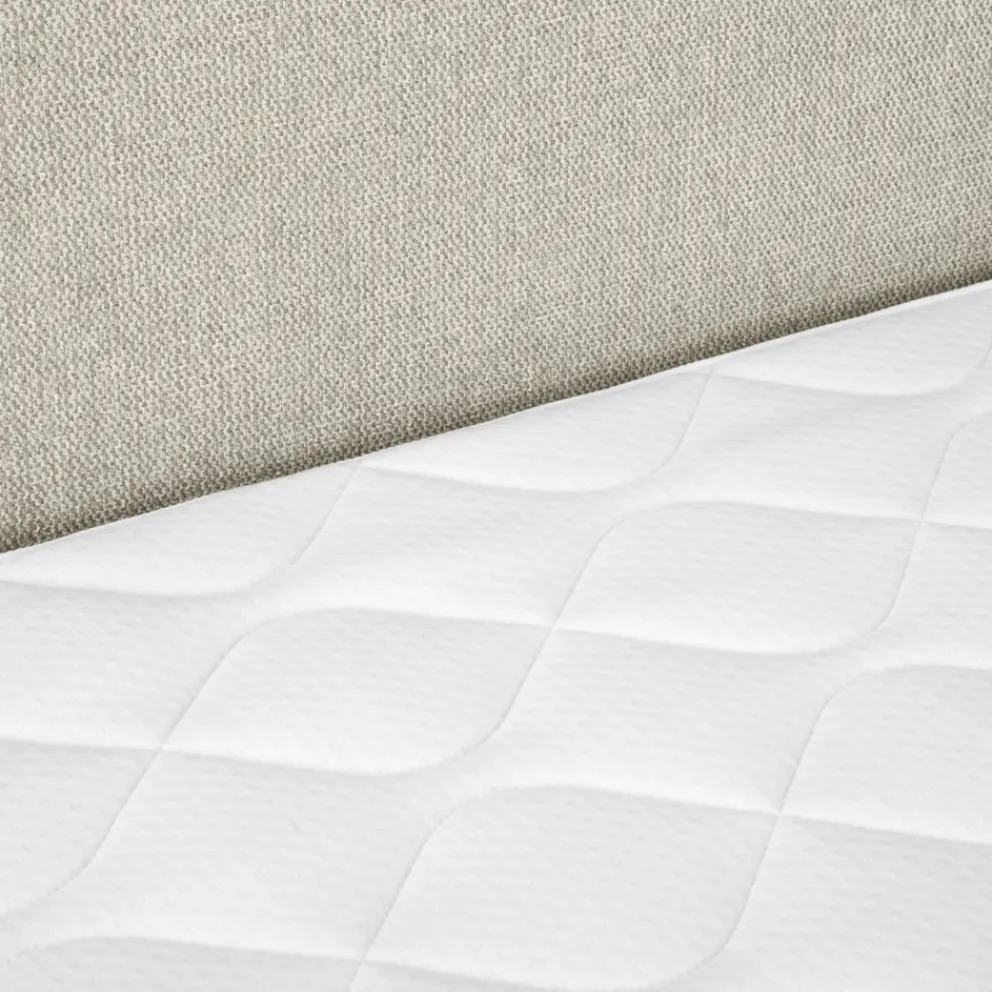 BYYU Boxspringbett Boxy Cream 1 Sale