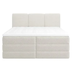 MID.YOU Boxspringbett Castel K weiss Sale