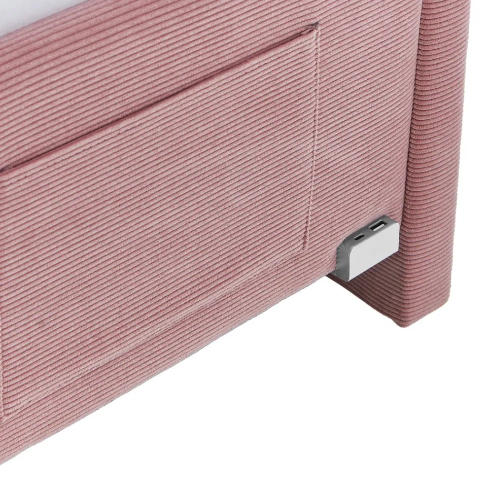 BYYU Boxspringbett Cool rosa New