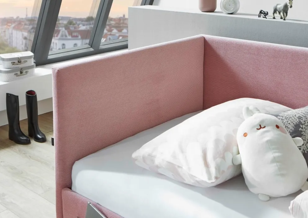 BYYU Boxspringbett Cool rosa New