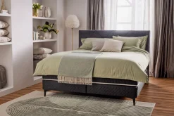 EPEDA Boxspringbett Dédicace Lyrides Chiné Anthracite Outlet