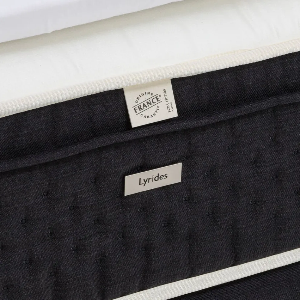 EPEDA Boxspringbett Dédicace Lyrides Chiné Anthracite Outlet