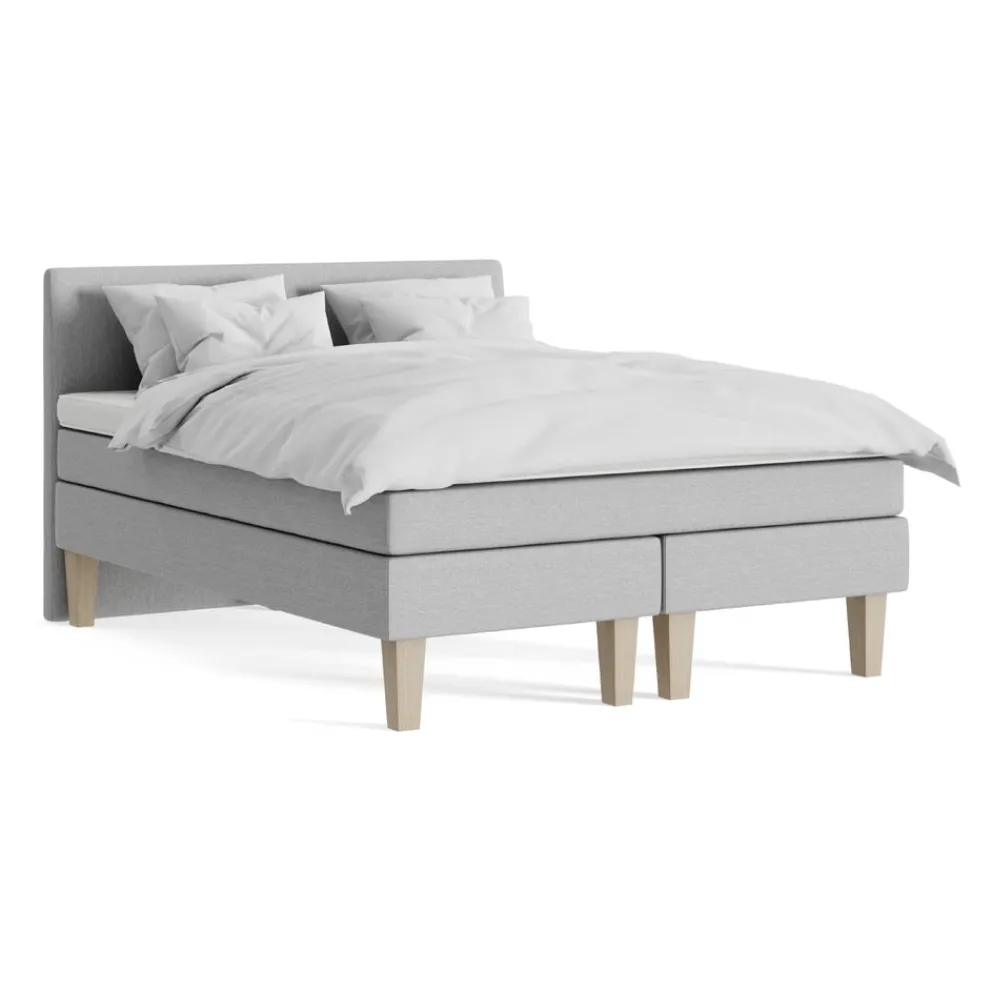 JENSEN Boxspringbett Diplomat-Cont. Diplomat grau 477 Clearance