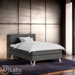 JENSEN Boxspringbett Diplomat-Cont. Diplomat antracite 476 Hot