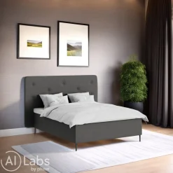 JENSEN Boxspringbett Diplomat-Cont. Diplomat antracite 476 Hot
