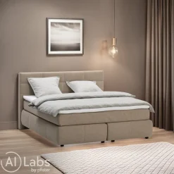 Dieter Knoll Boxspringbett Dream Deluxe beige New