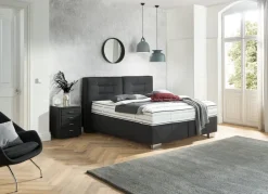 Dieter Knoll Boxspringbett Dream Deluxe anthrazit Clearance