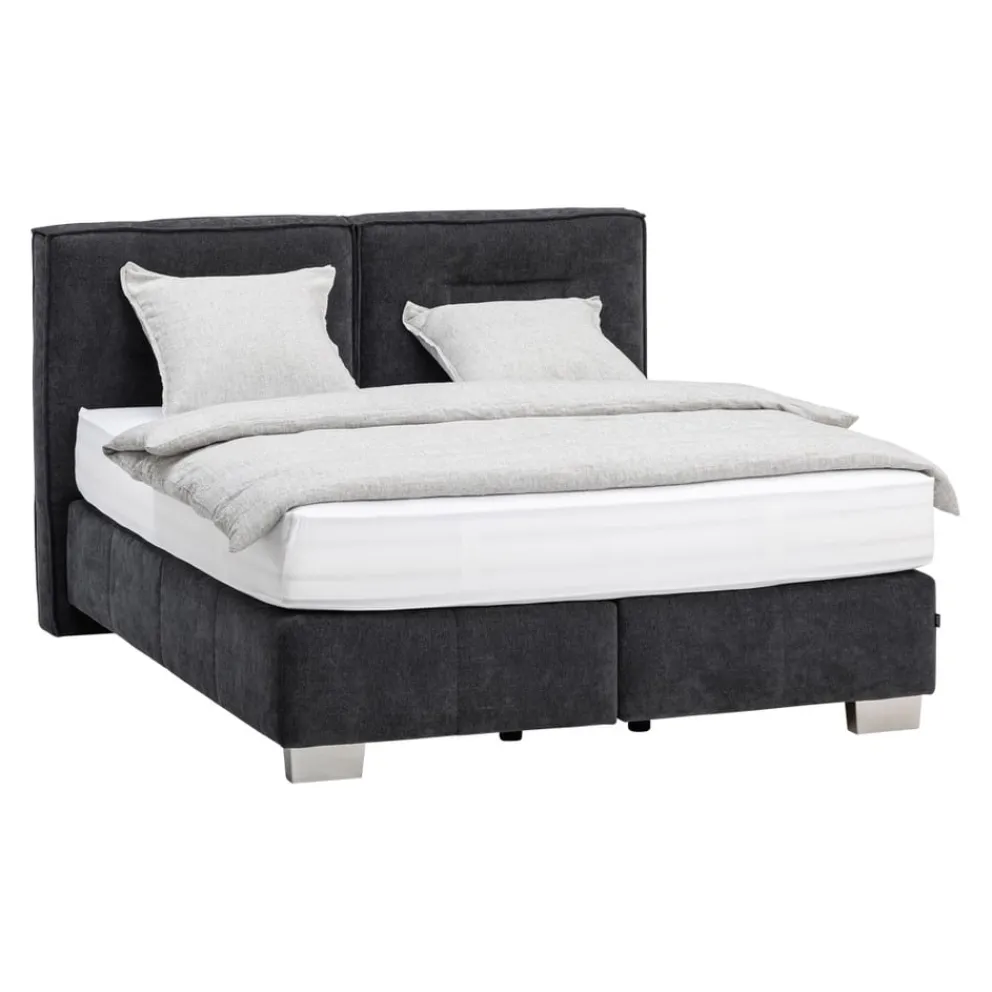 Dieter Knoll Boxspringbett Dream Deluxe anthrazit Clearance