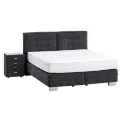 Dieter Knoll Boxspringbett Dream Deluxe anthrazit Clearance