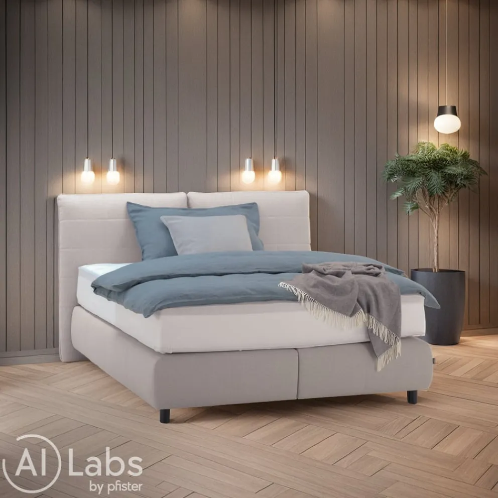 Dieter Knoll Boxspringbett Dream Deluxe Kat. 8 TBB2 greige Clearance