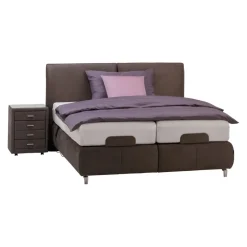 Dieter Knoll Boxspringbett Dream Deluxe Kat. 8 APP8 grey brown Clearance