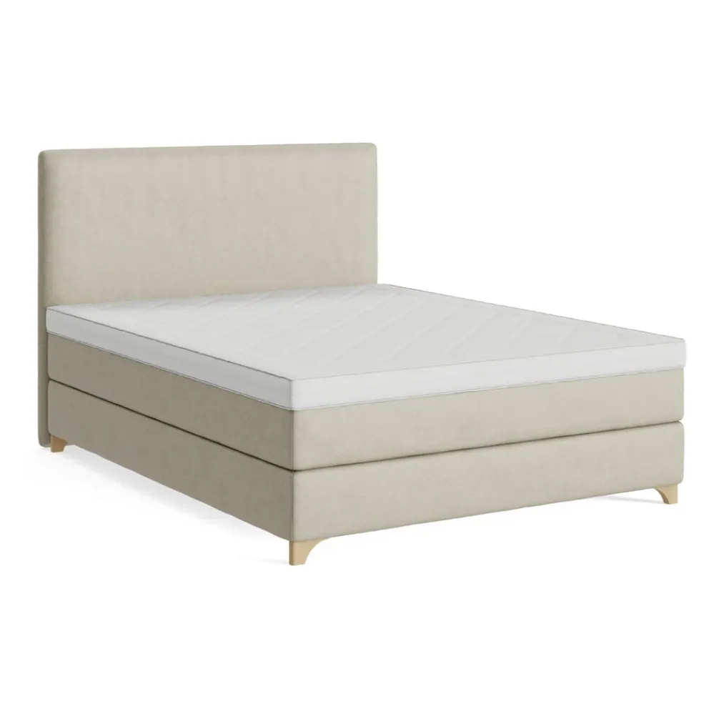 SJÖHOLM Boxspringbett Elander Concept 02 beige Clearance
