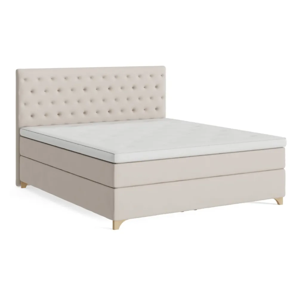 SJÖHOLM Boxspringbett Elander Matiss 07 Beige