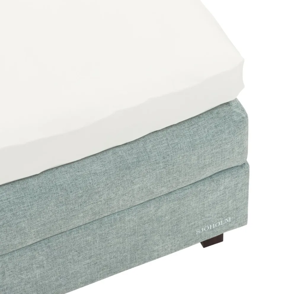 SJÖHOLM Boxspringbett Elander Pura 9908 turquoise Discount