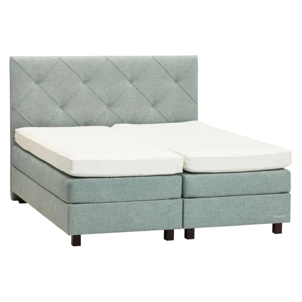 SJÖHOLM Boxspringbett Elander Pura 9908 turquoise Discount