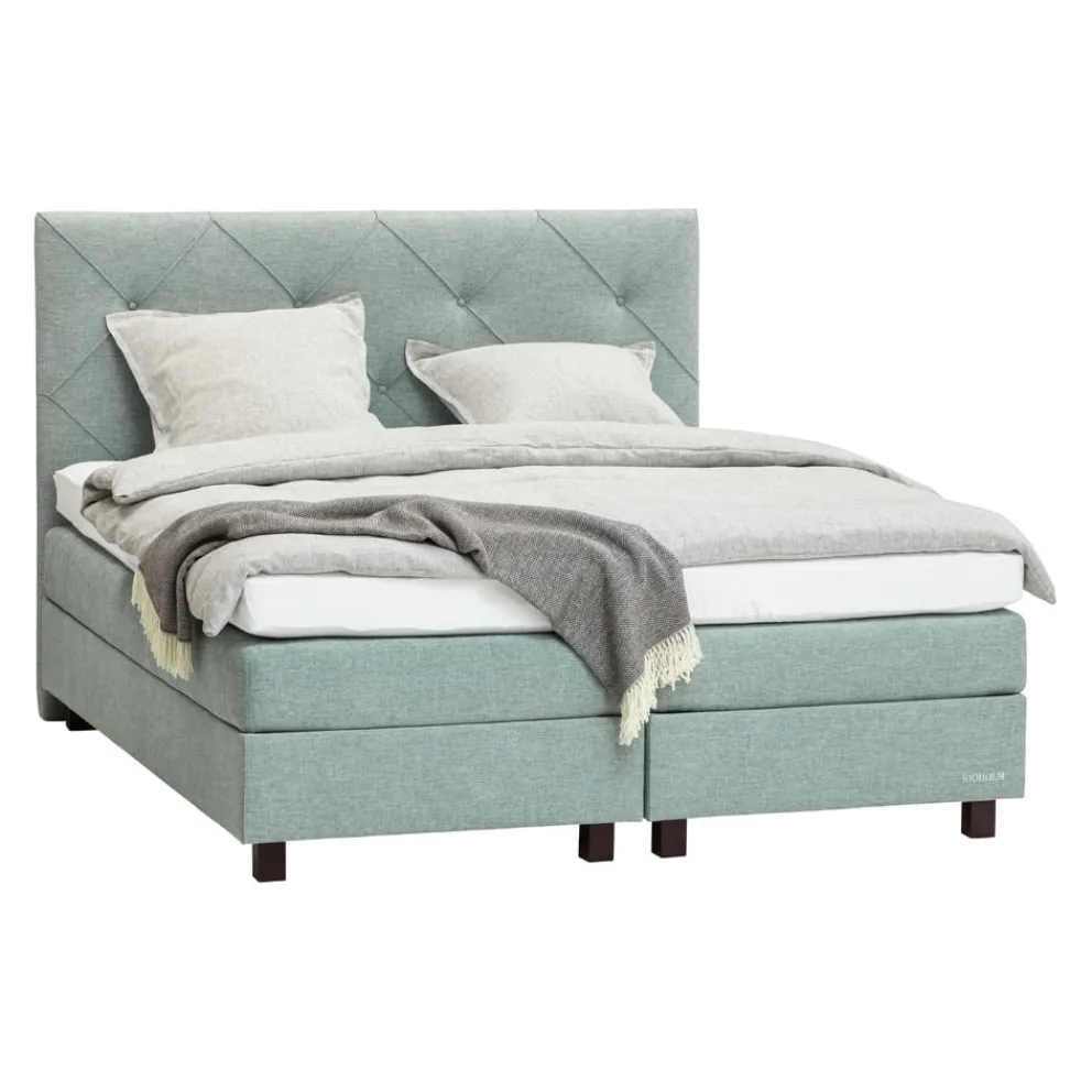 SJÖHOLM Boxspringbett Elander Pura 9908 turquoise Discount