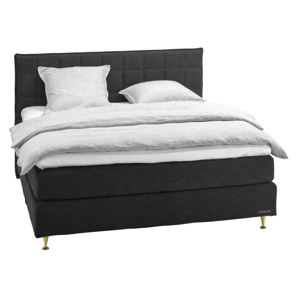 SJÖHOLM Boxspringbett Elander Pura 7006 black Clearance