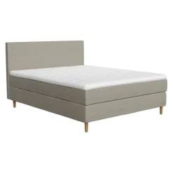 JENSEN Boxspringbett First beigegrau Sale
