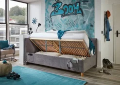 BYYU Boxspringbett Fun grau Online