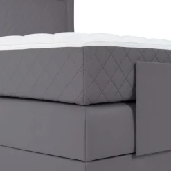 Welnova Boxspringbett Herman grau