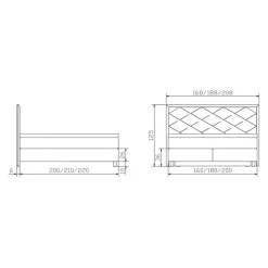 HASENA Boxspringbett ISLAND-CHIC Cyber natural 780 Best