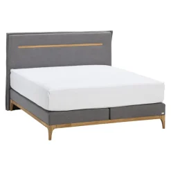 HASENA Boxspringbett Island-Spring Modern 71 Eiche bianco, grau Best