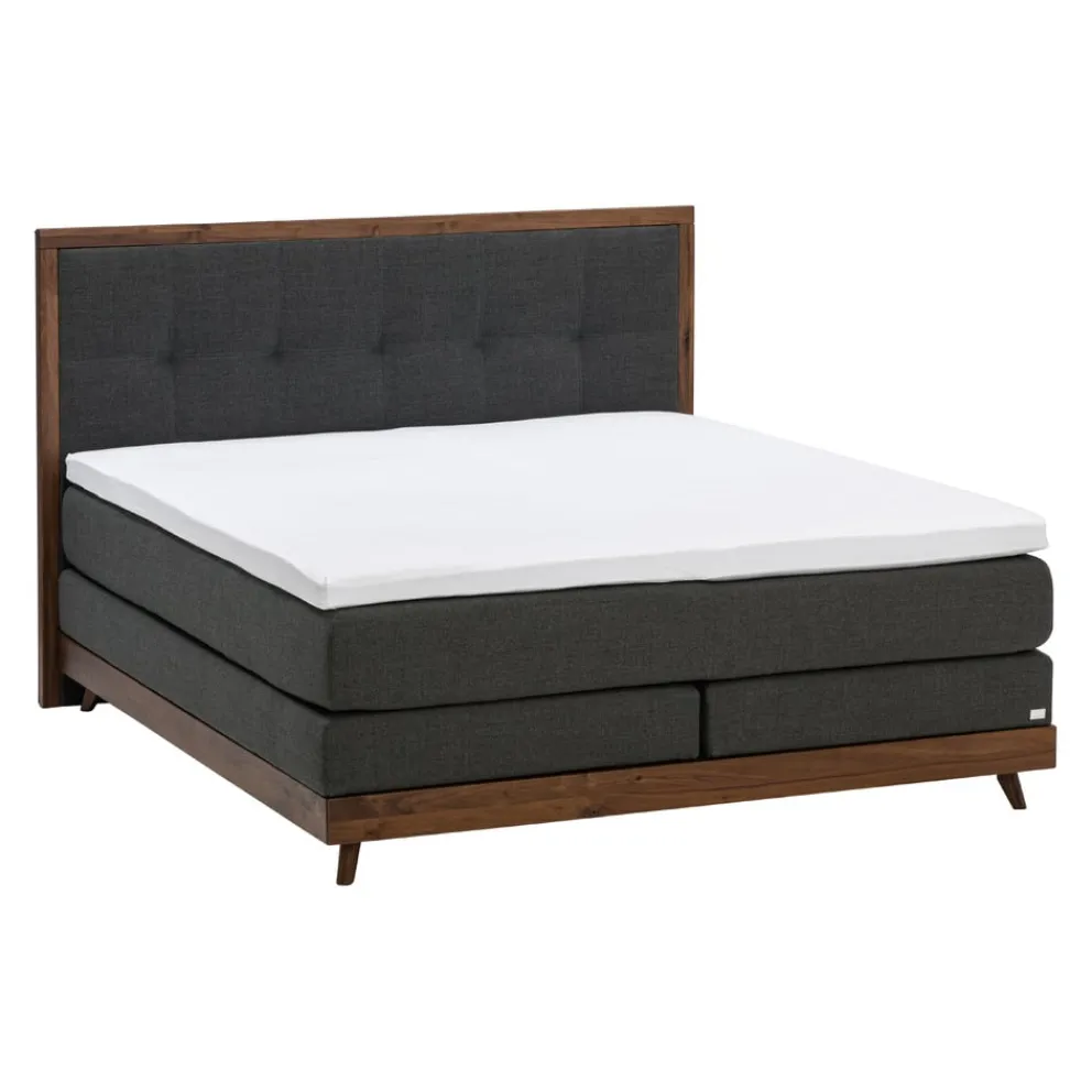 HASENA Boxspringbett Island-Spring Elegant 16 Antracit Best