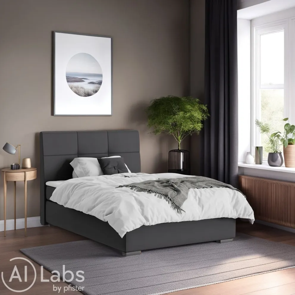 Novel Boxspringbett Lenno KL schwarz Sale