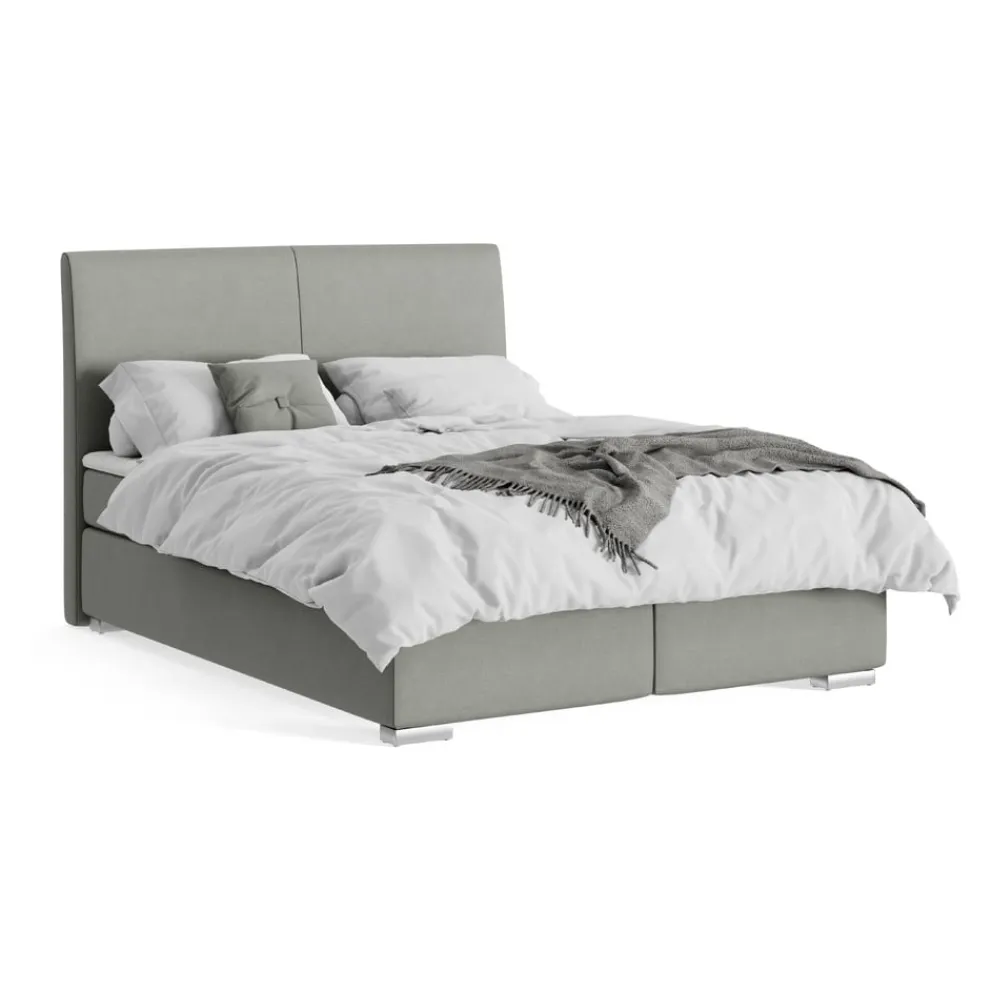 Novel Boxspringbett Lenno 34 grau-grün Hot