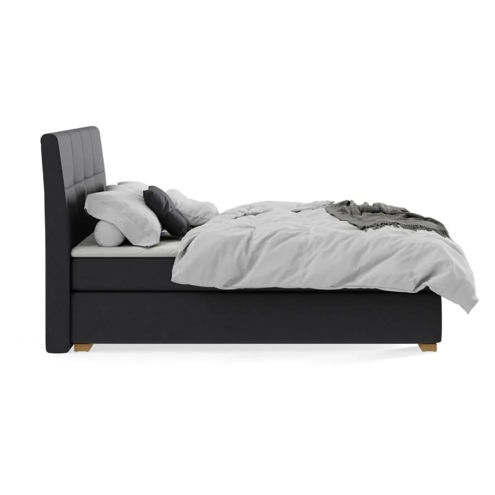 Novel Boxspringbett Lenno 95 charcoal New