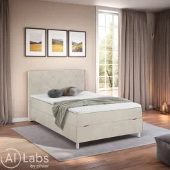 BYYU Boxspringbett Leo-231 22 beige Discount