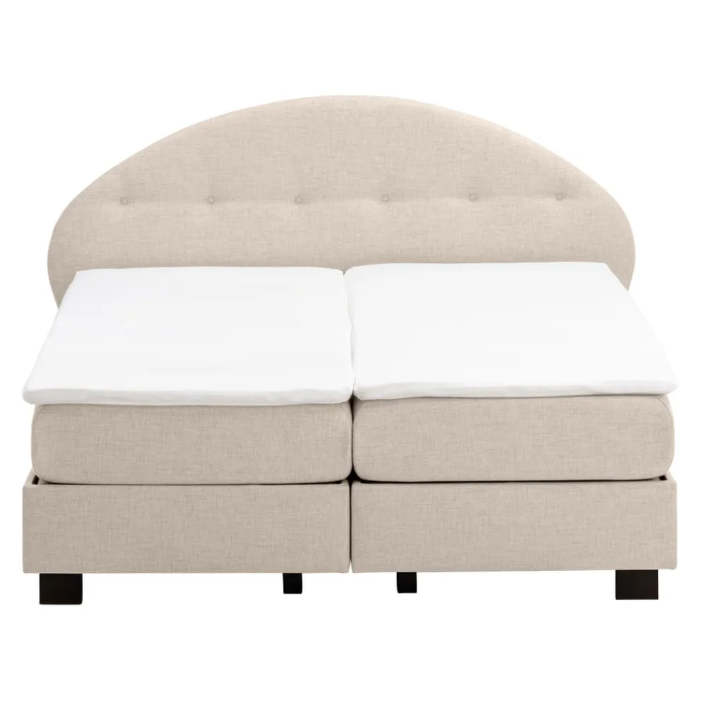 edy&liv Boxspringbett Lille-231 Sneak beige 05 Clearance